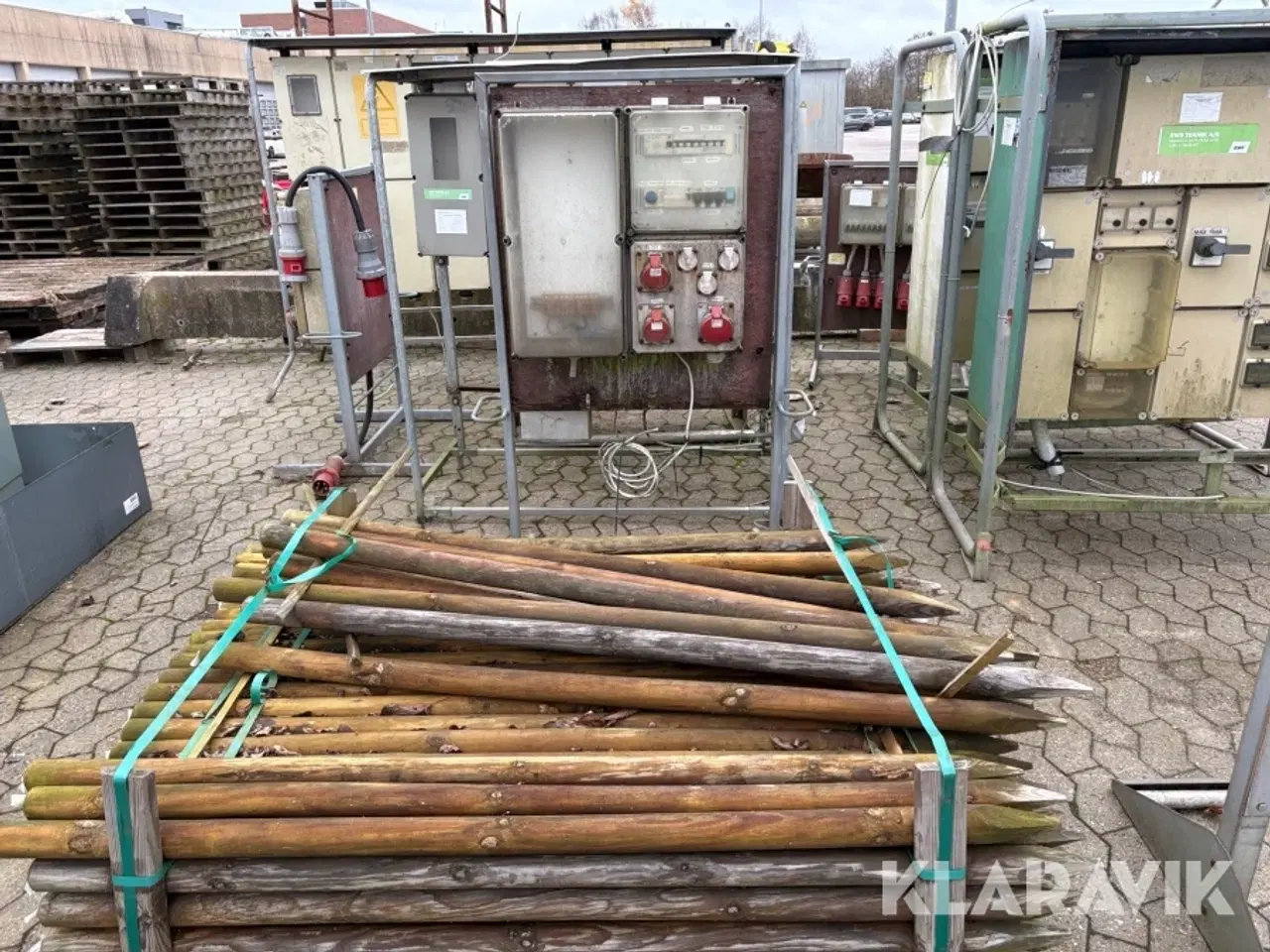 Billede 2 - Byggestrømstavler 4 styk