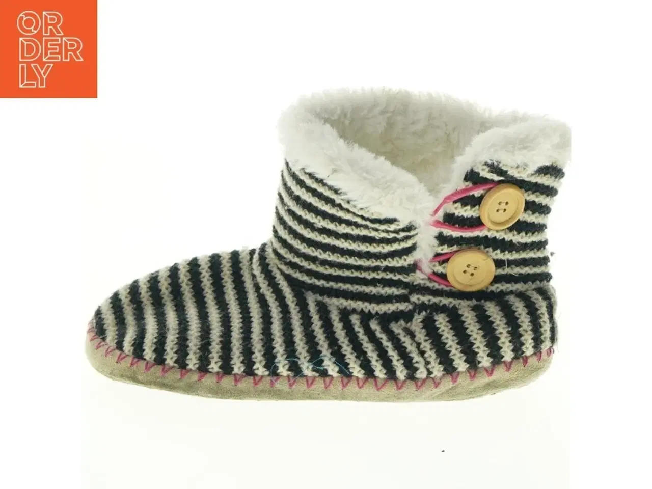 Billede 1 - Stribede hjemmesko (str. 37)