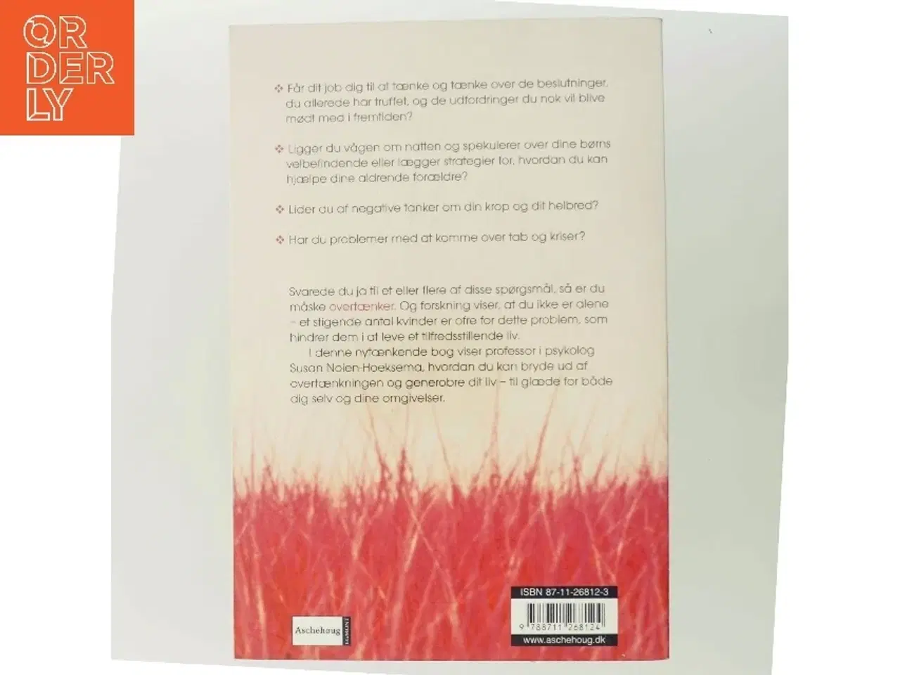 Billede 3 - Kvinder der tænker for meget af Susan Nolen-Hoeksema (Bog)