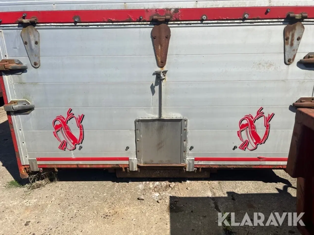 Billede 8 - Korn container med rullepressenning og aluminiums sider
