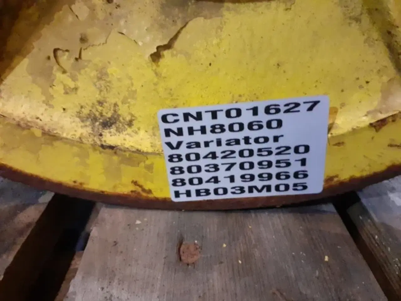 Billede 9 - New Holland 8060 Variatorskive 