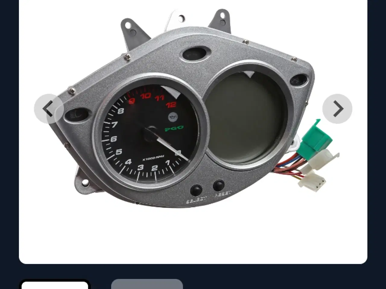 Billede 3 - Originalt speedometer til pgo g-max sælges