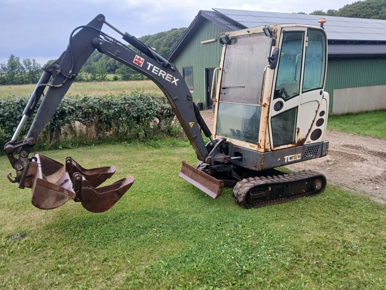 Billede 7 -  Minigraver Terex tc20 billigt billigt 