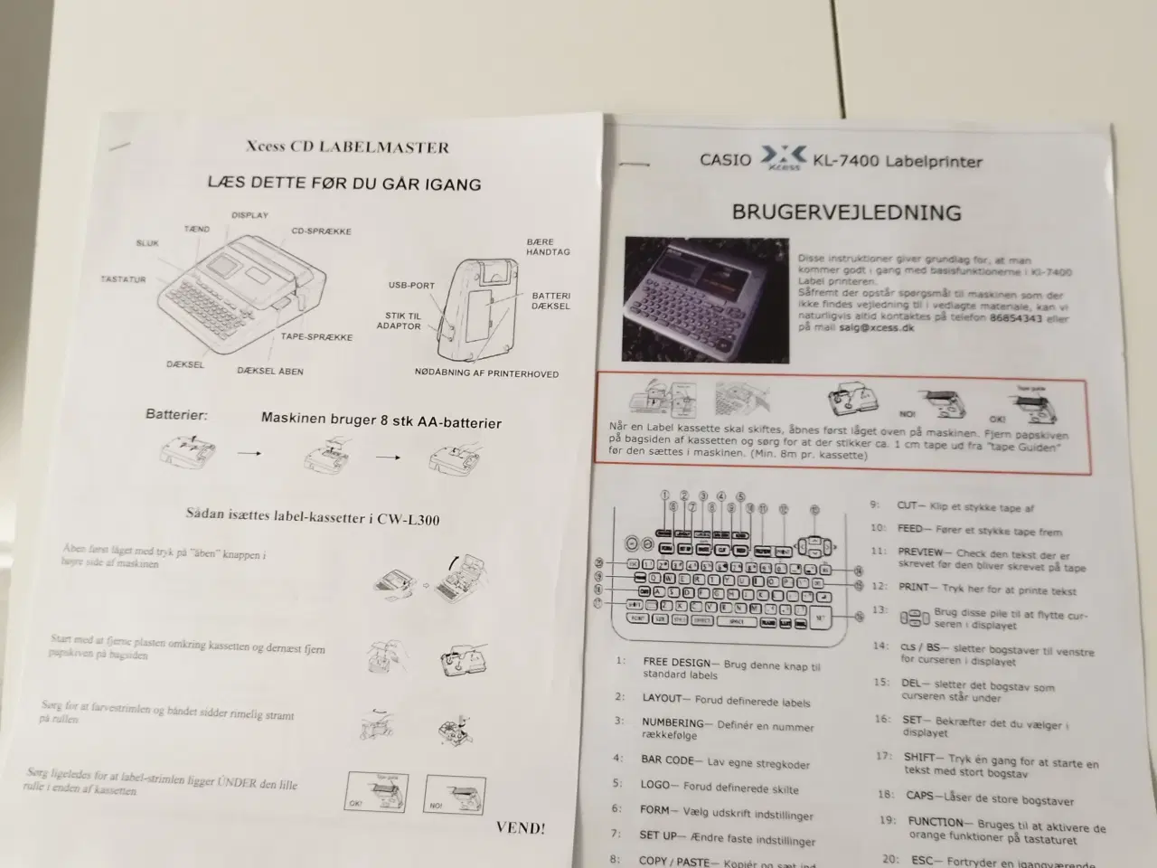 Billede 6 - Labelprinter Casio CW - L300