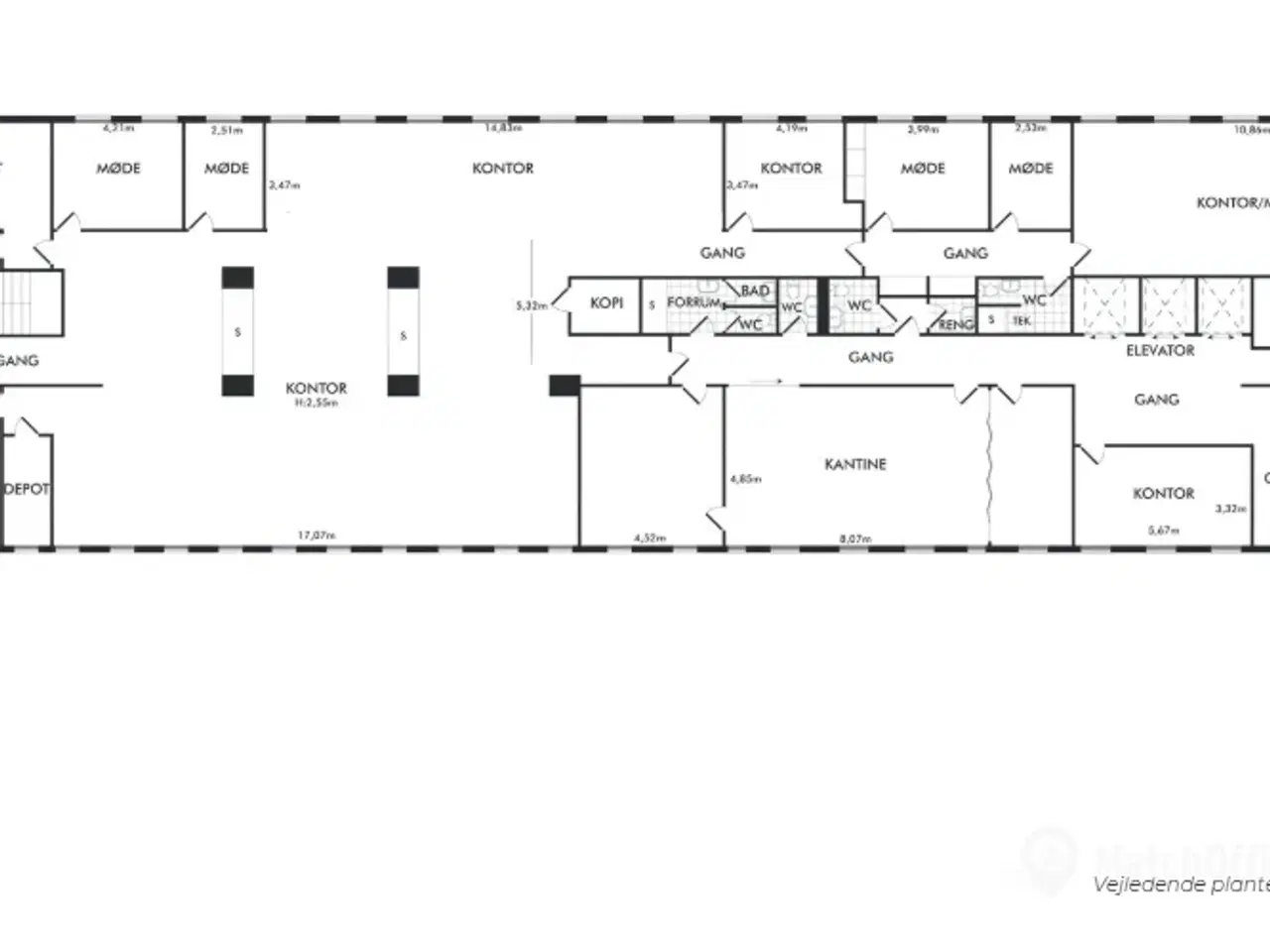 Billede 10 - 760 m² fleksibelt kontorlejemål med særdeles central beliggenhed