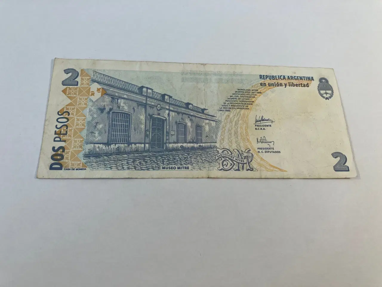 Billede 2 - 2 Pesos Argentina