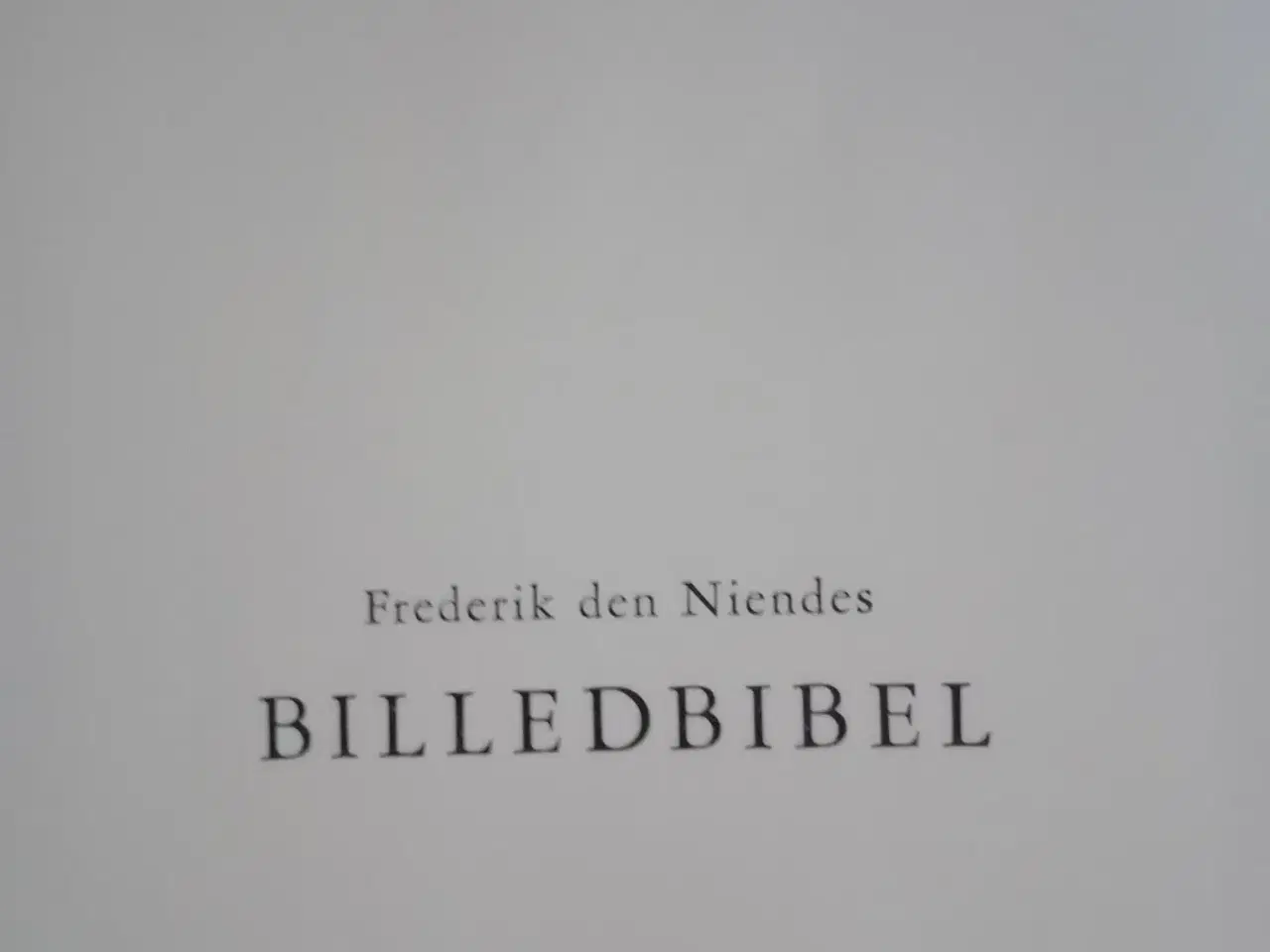 Billede 5 - gammel bibel med billeder