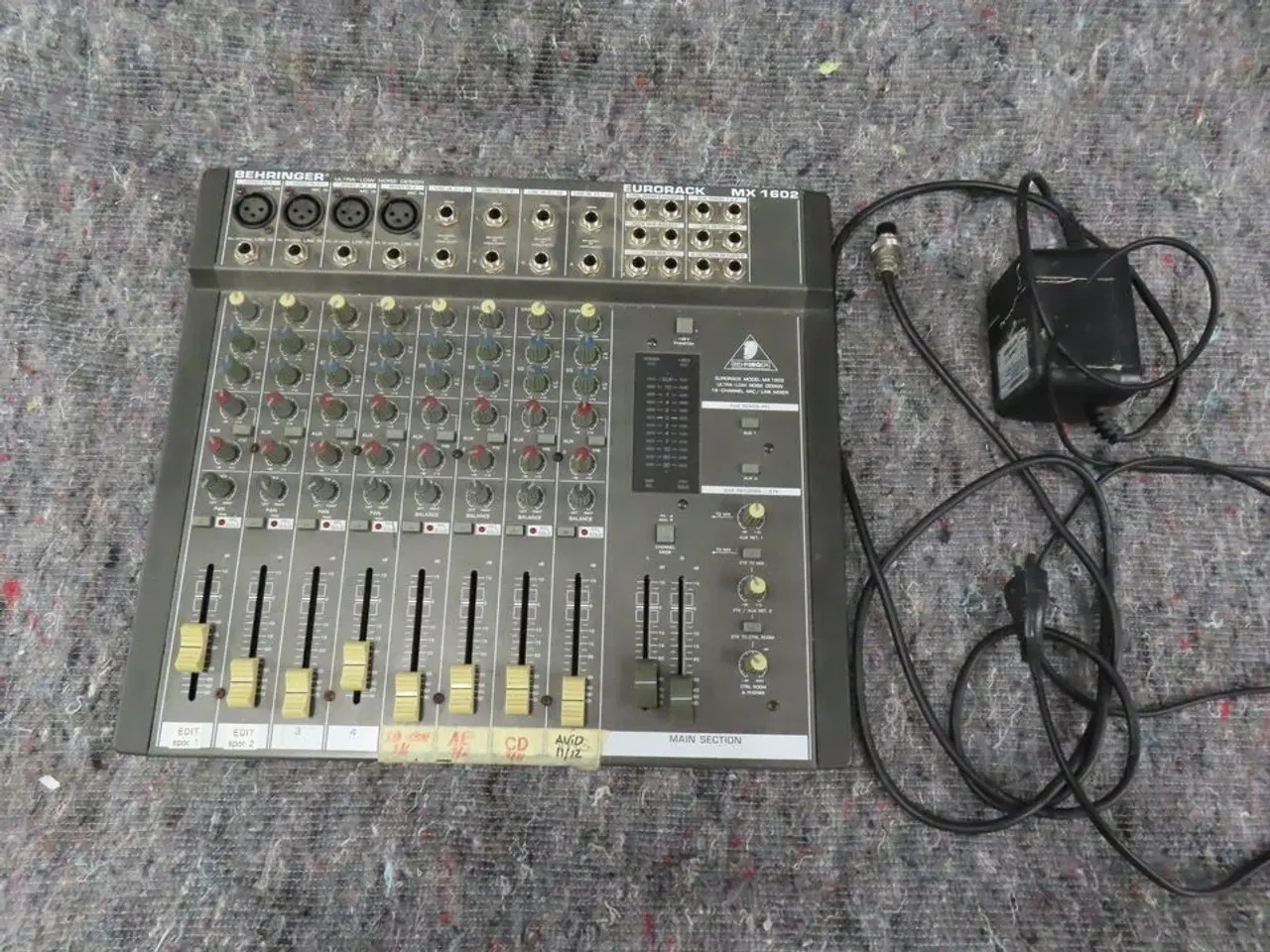Billede 1 - Mixer - BEHRINGER EURORACK MX 1602 (MOMSFRI)