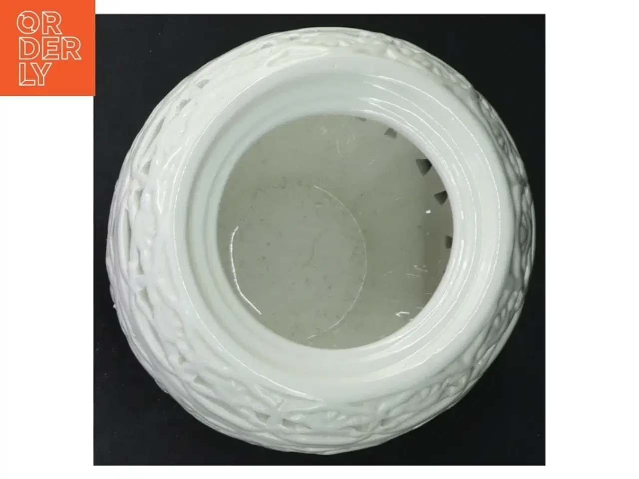 Billede 4 - Dekorativ porcelæns krukke/skål med låg fra Villa Collection (str. 15 cm)