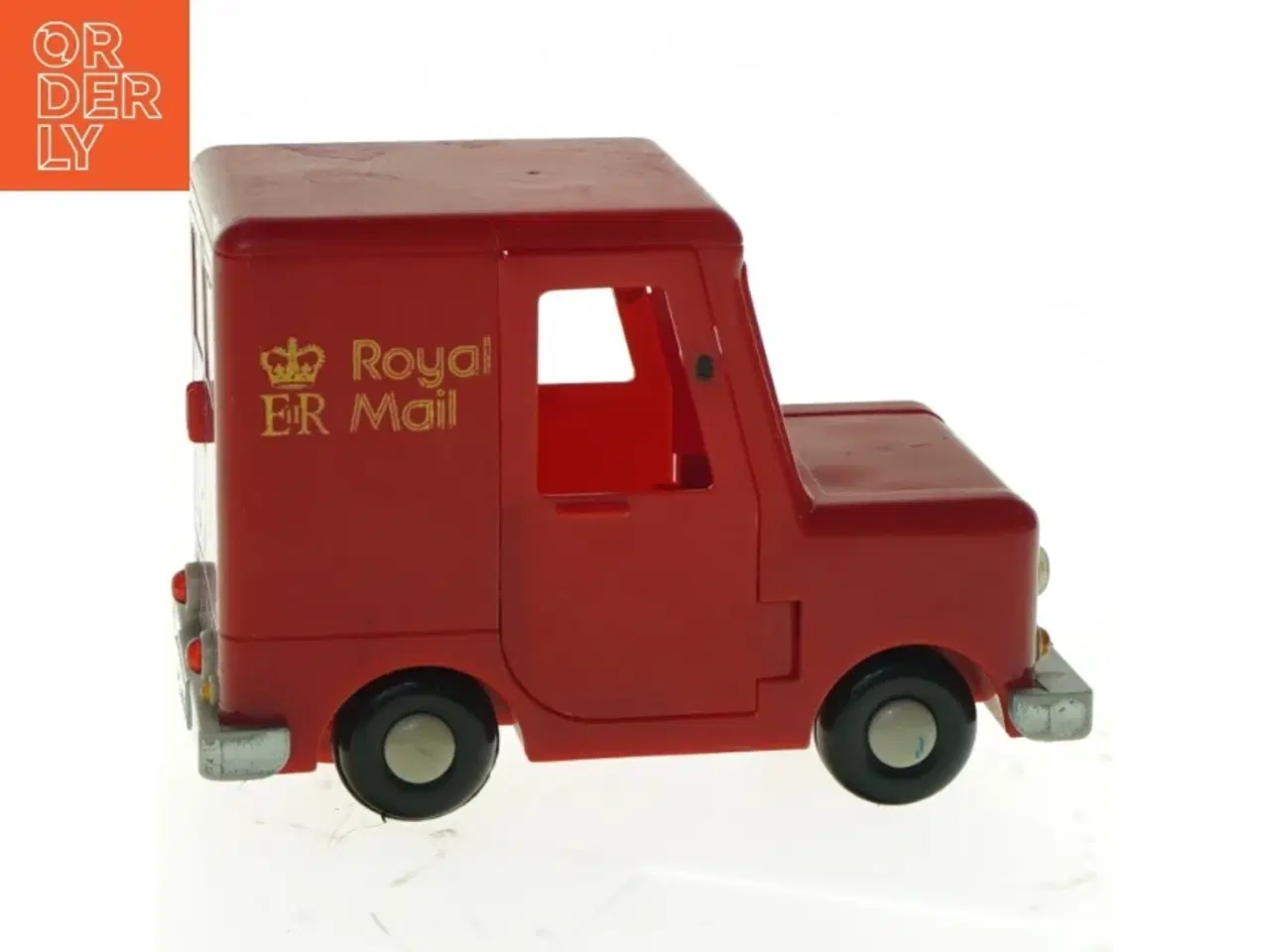 Billede 1 - Rød legetøjs postbil (str. 18 x, 9 x 12 cm)