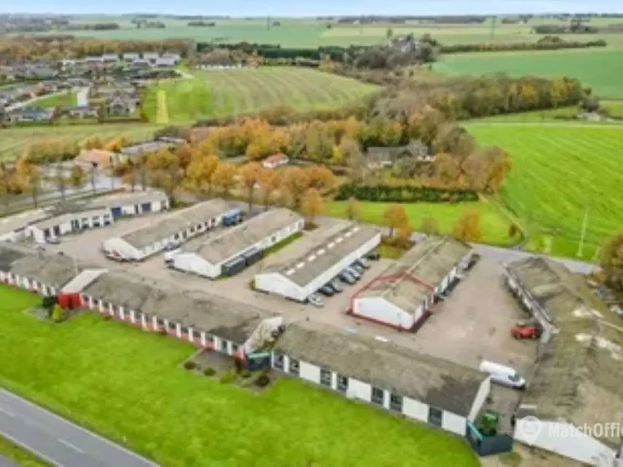 Billede 1 - Lager og kontor tæt på motorvej i Hadsten