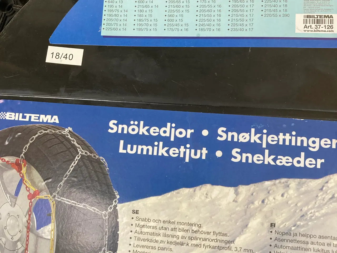 Billede 1 - Snekæder