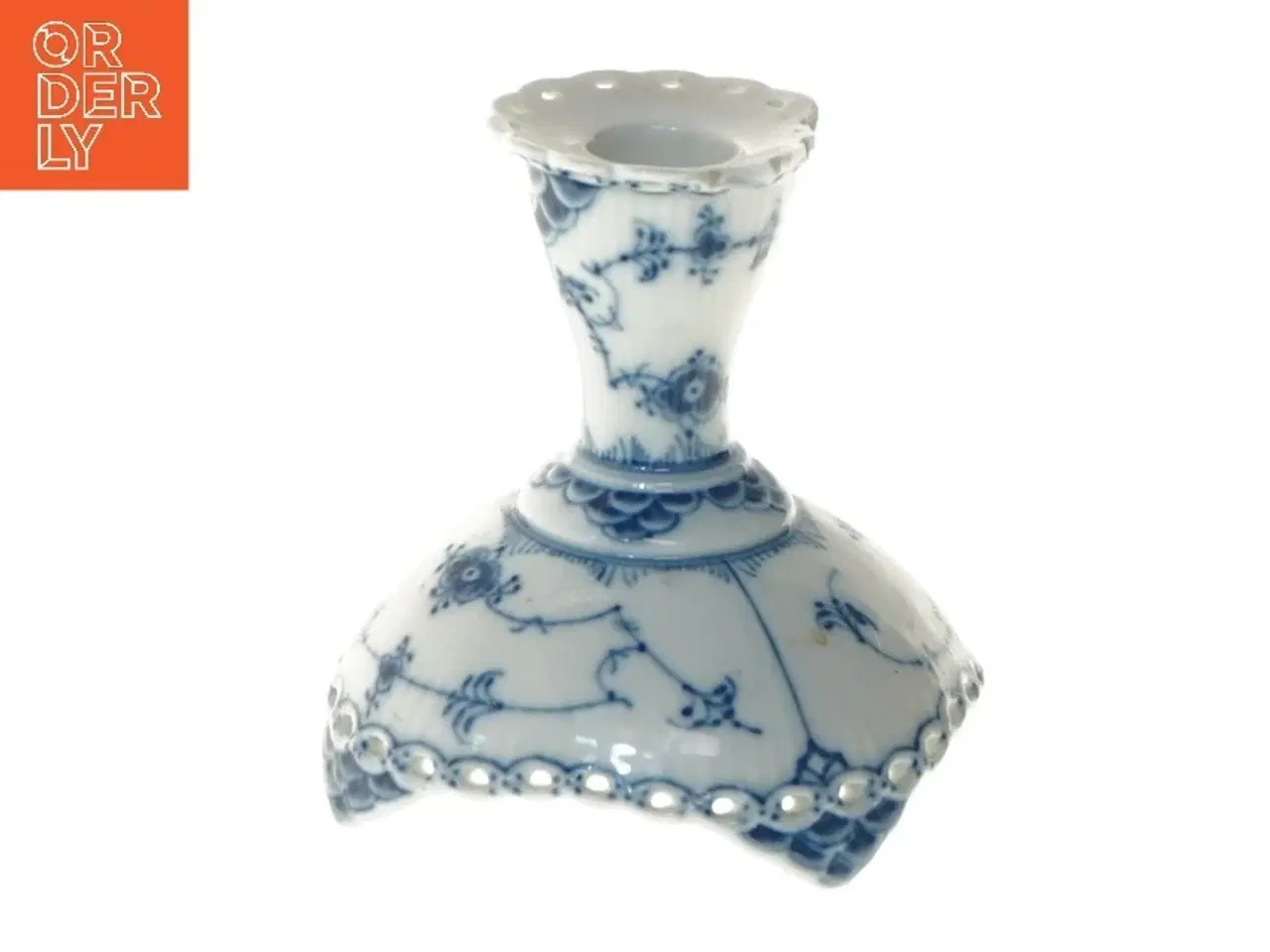 Billede 1 - Porcelæn lysestage fra Royal Copenhagen (str. 11 cm)