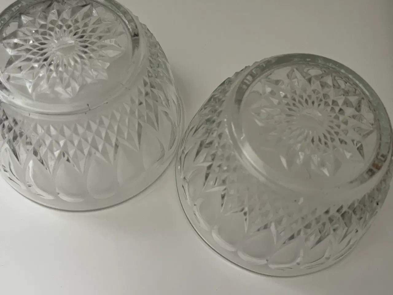 Billede 3 - Glasskåle med dekorative mønstre