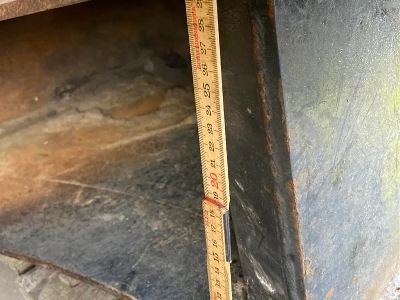 Billede 12 - Hydrema Profilskovl 30 cm i toppen og 20 cm i bunden