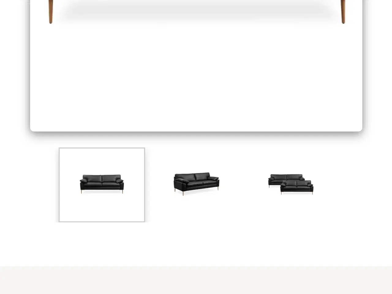 Billede 4 - Sofa i læder