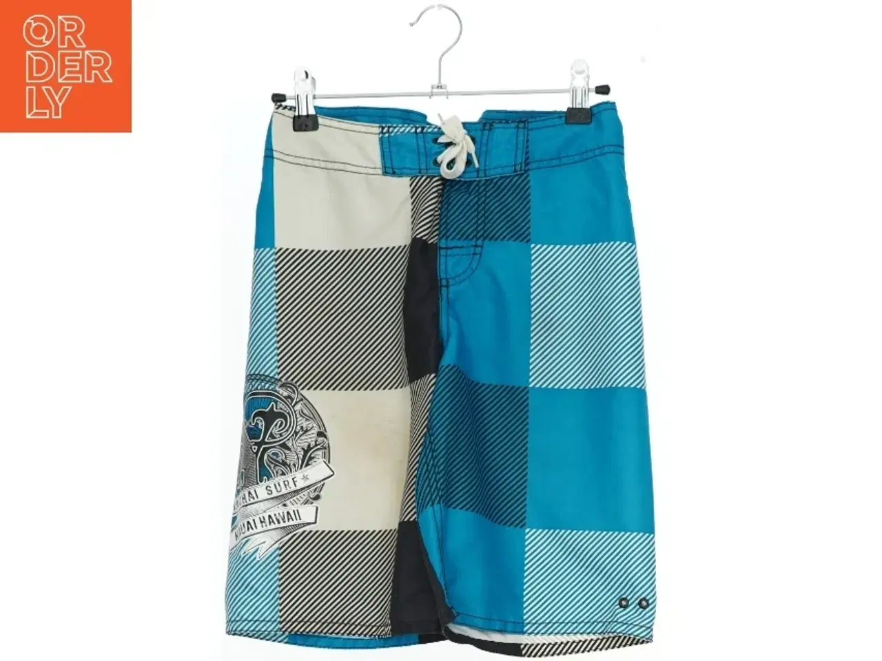 Billede 1 - Surf Badeshorts med tern fra H&M (str. 140)
