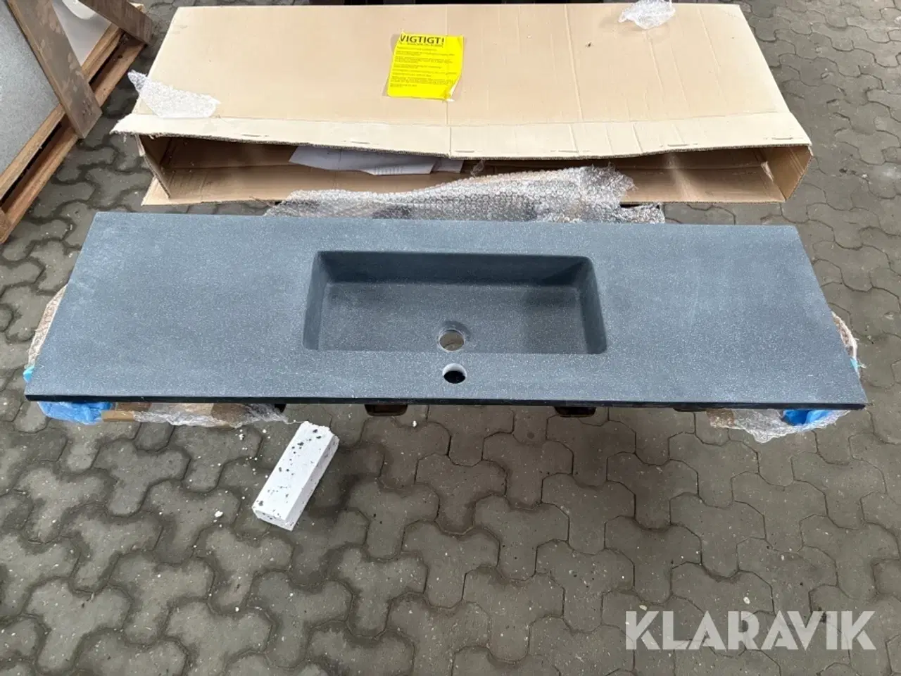 Billede 2 - Vaskebordplader Marbré & Marmorline til toilet - 223 styk.