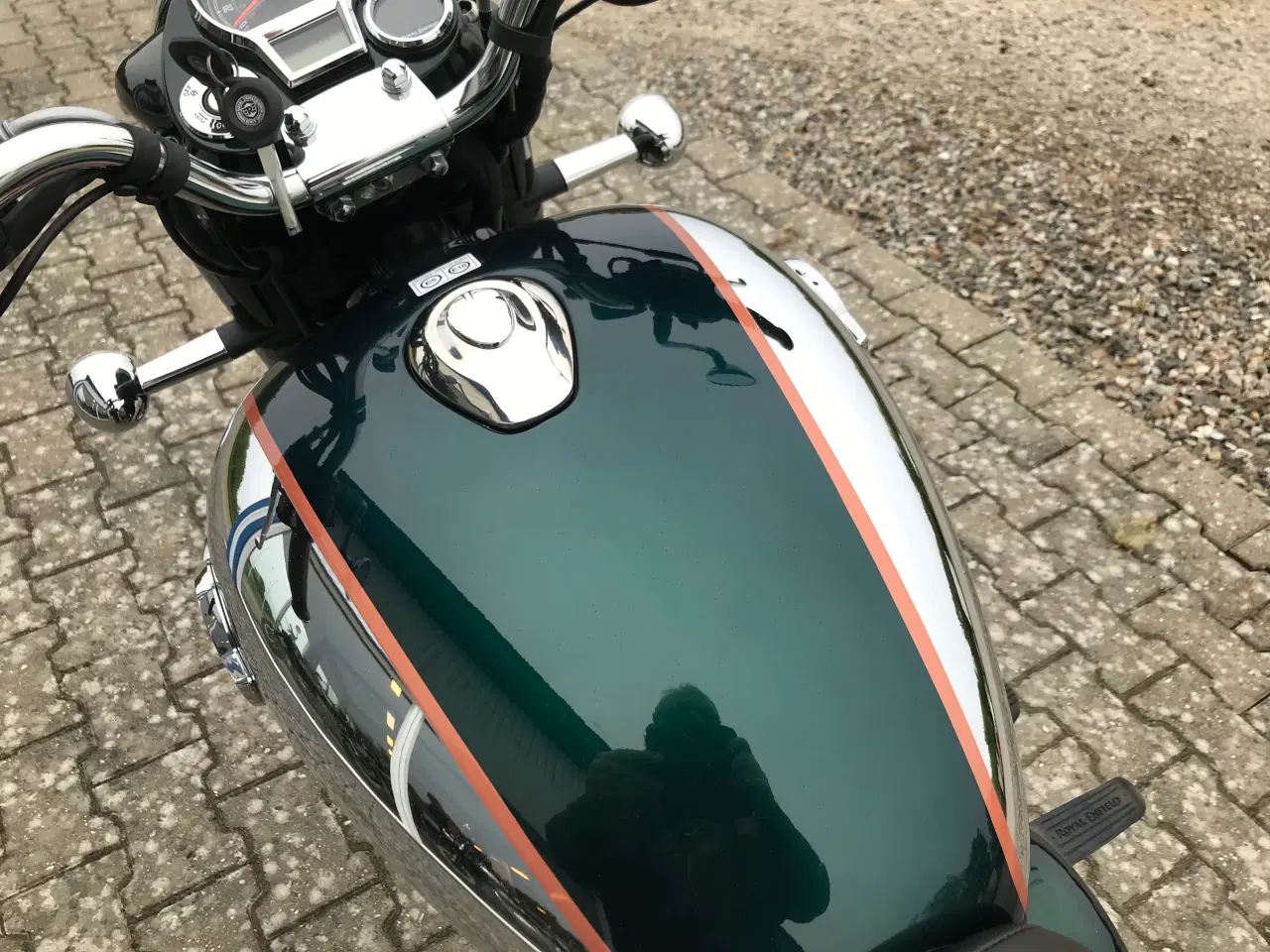 Billede 4 - Royal Enfield Classic 350 Top  Green Chrome