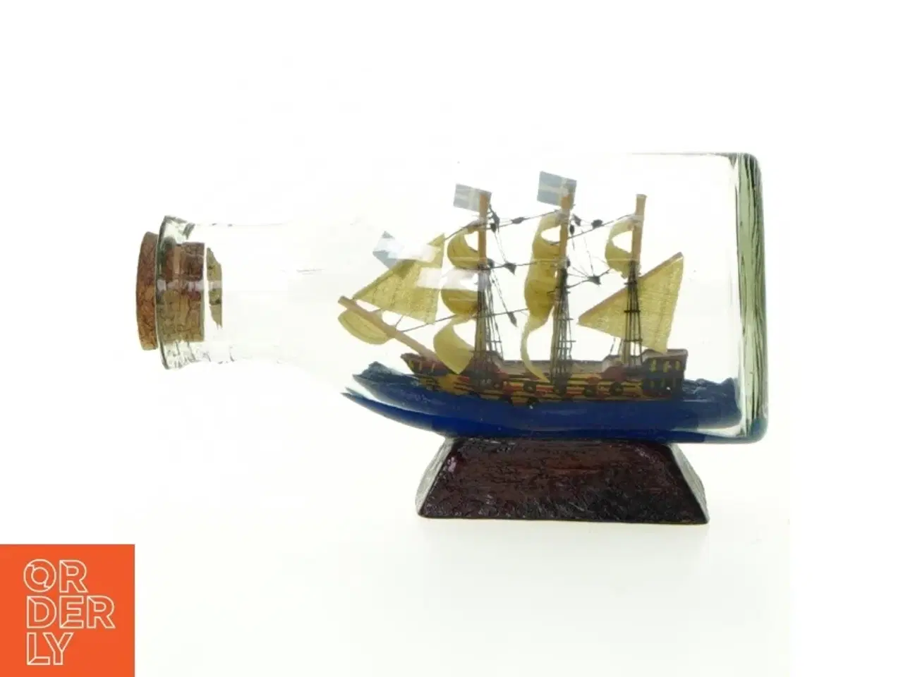 Billede 3 - Flaskeskib, Vasa 1628 (str. 12 x 5 cm)