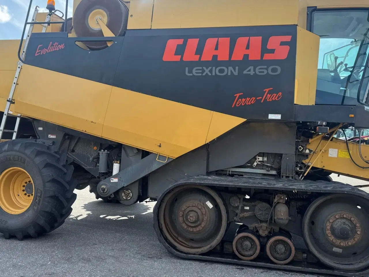 Billede 8 - CLAAS Lexion 460 EVOLUTION MED BÆLTER, 4WD OG V900 SKÆREBORD!