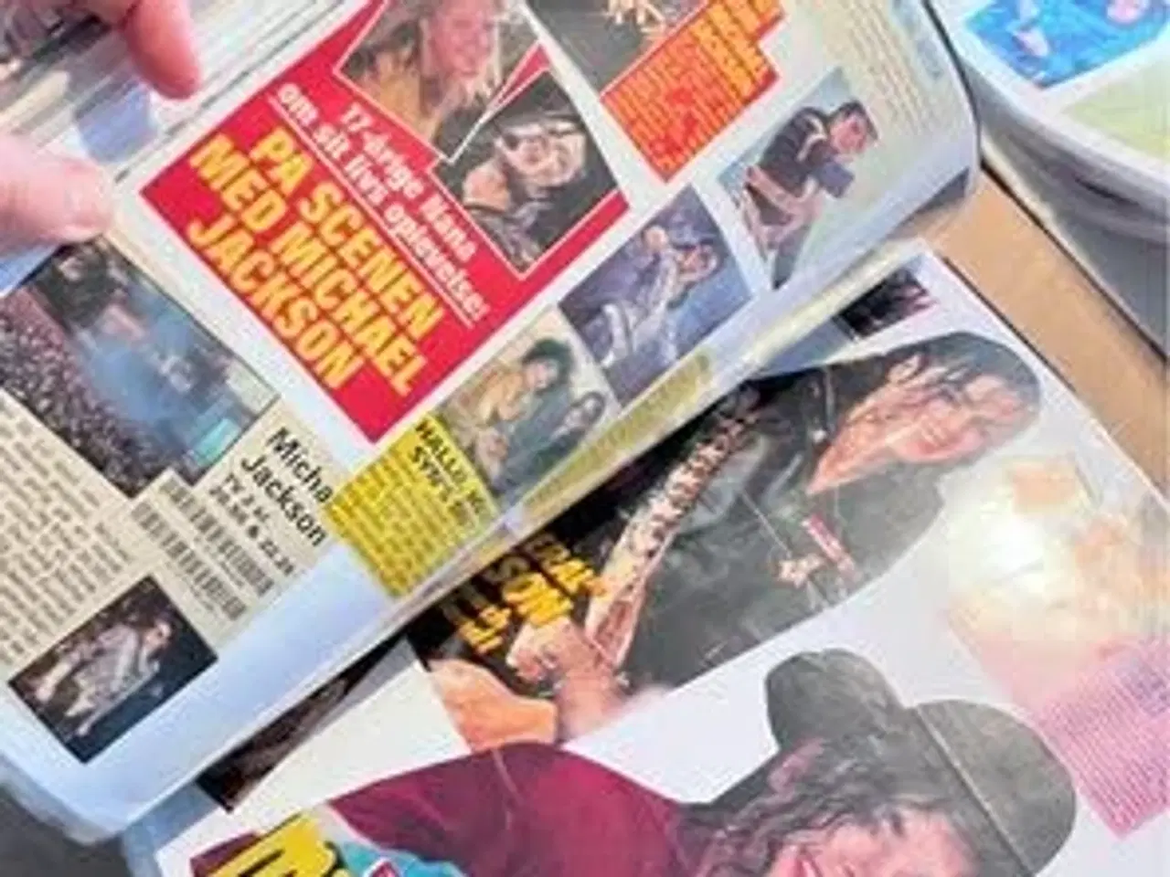 Billede 4 - Udklip/scrap book Michael jackson