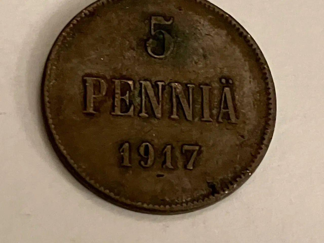 Billede 1 - 5 Pennia 1917 Finland