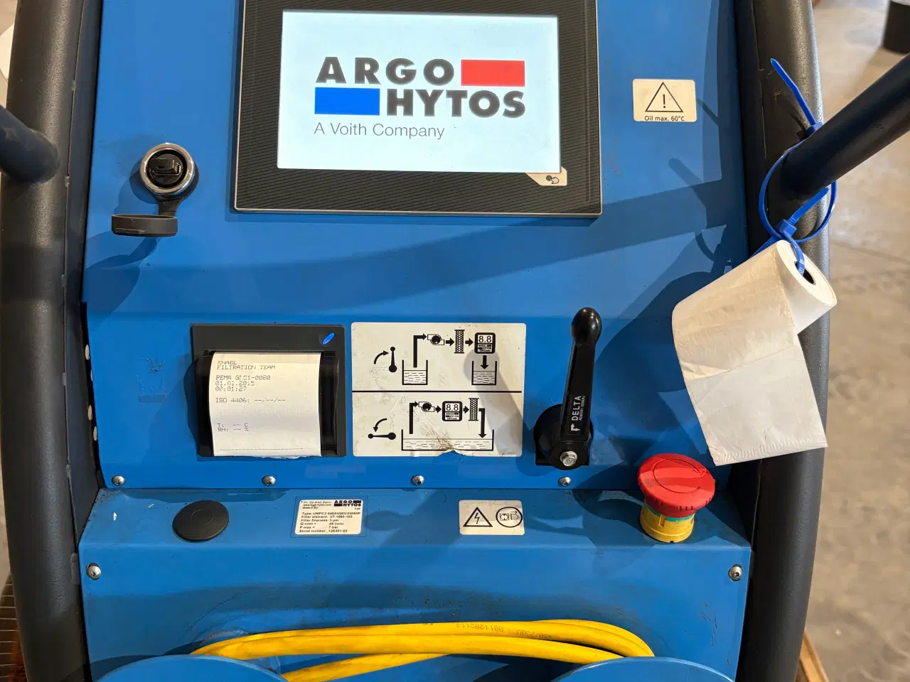 Billede 6 - Mobil filter- og pumpeenhed til hydraulikolie sælg