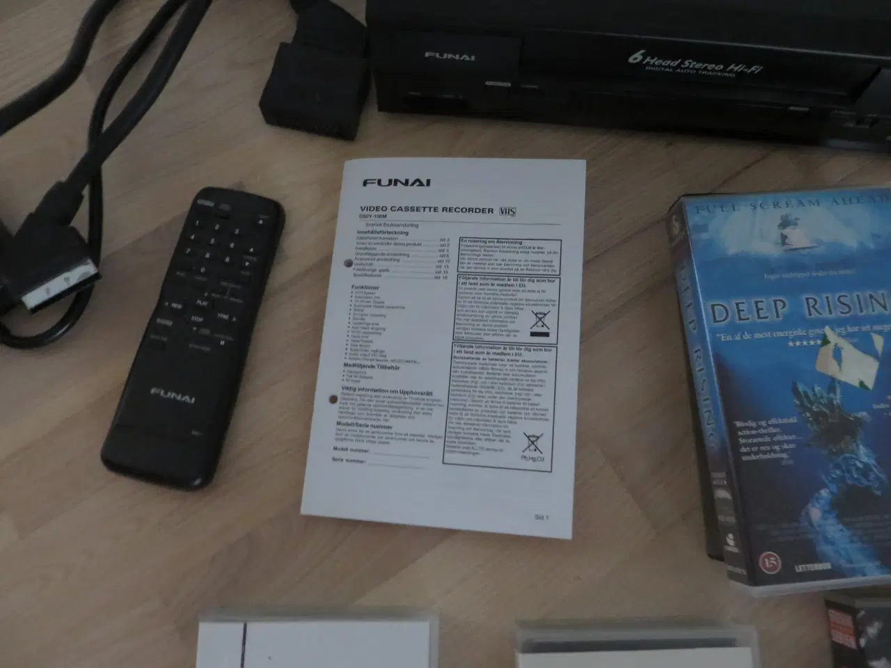 Billede 4 - VHS video, Funai D50Y-100M,