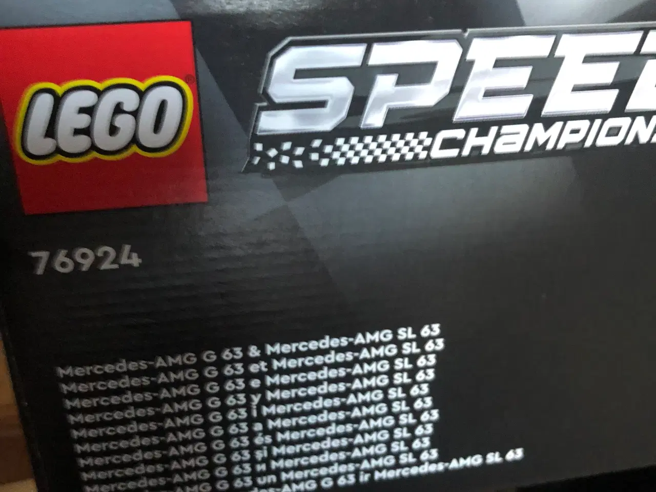 Billede 2 - Lego Speed Champions 76924 AMG sæt