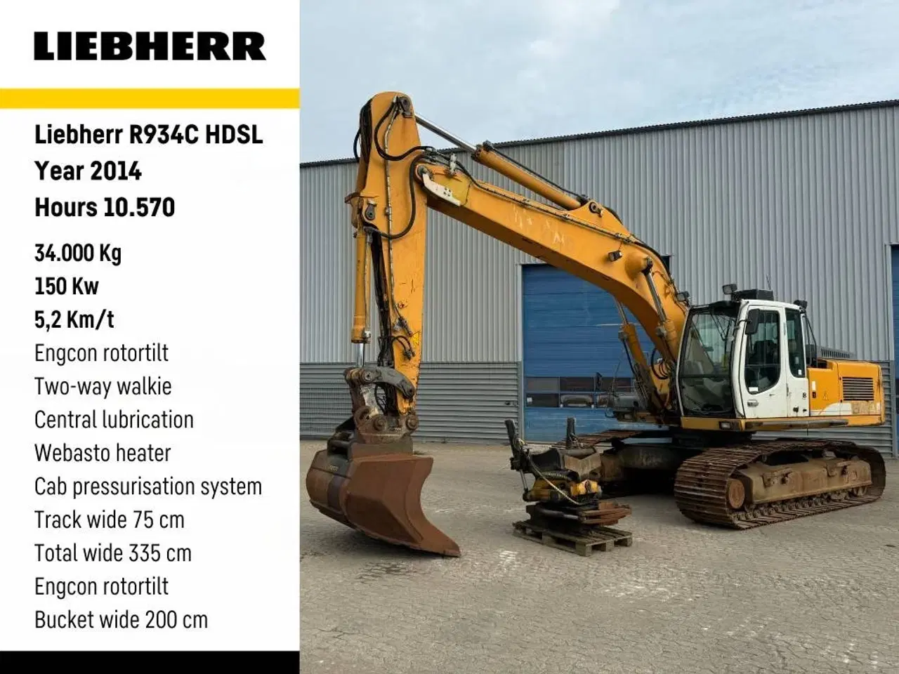 Billede 1 - Liebherr R 934C HD S L