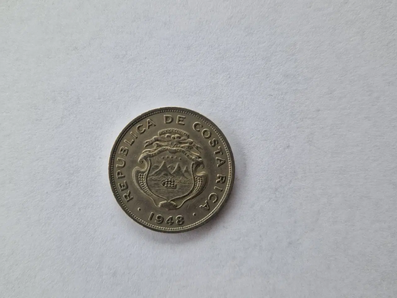 Billede 2 - 50 Centimos Costa Rica 1948