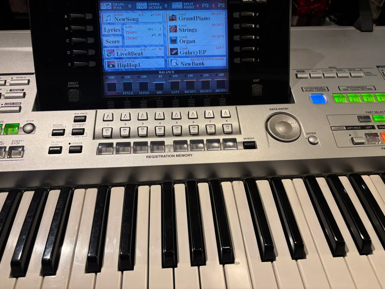Billede 5 - Yamaha Tyros 1 med original højtalersæt og pedaler