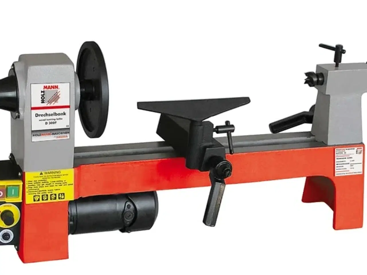 Billede 1 - D300F Trædrejebænk Holzmann D300F_230V