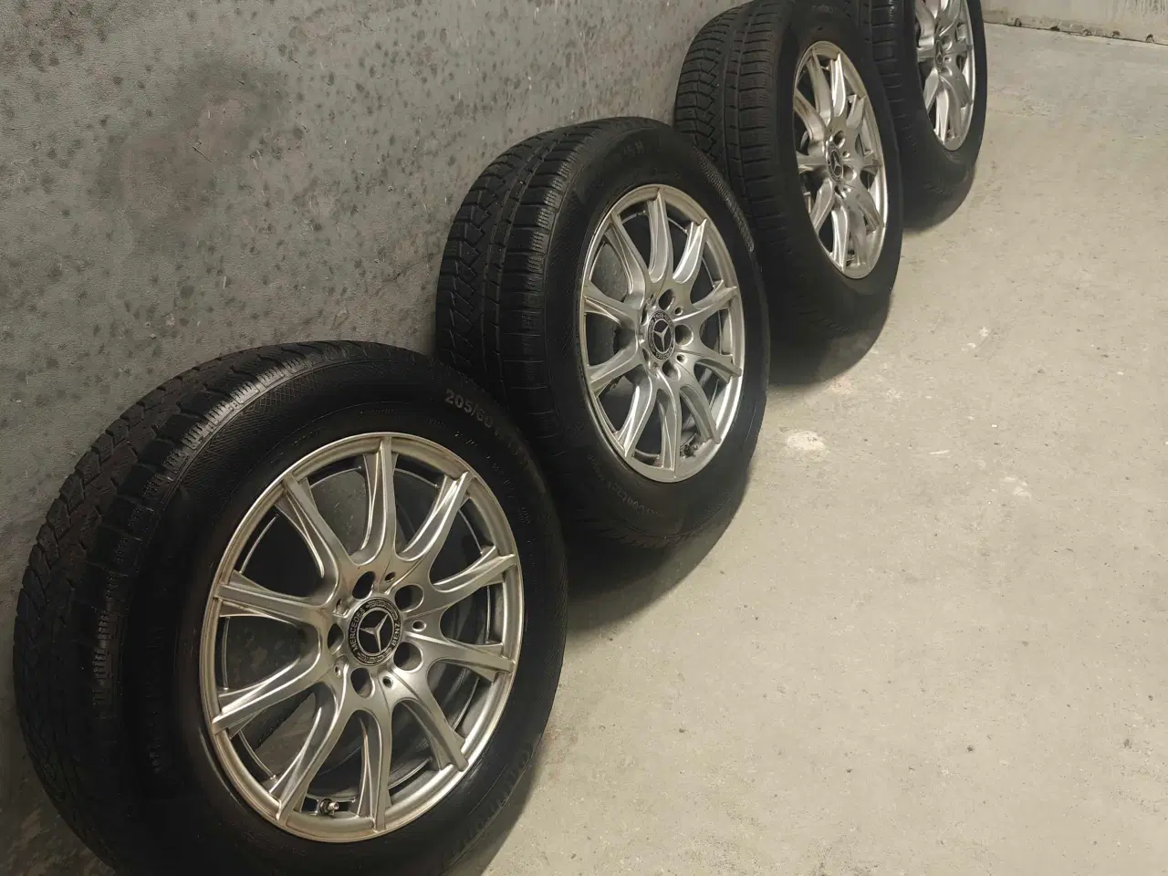 Billede 3 - Vinterdæk Mercedes 5x112 - 205/60/R16