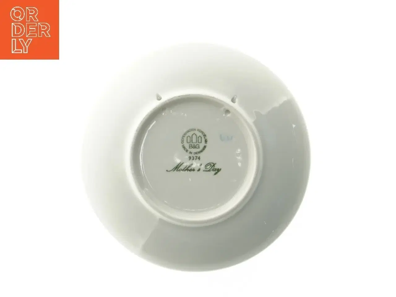 Billede 3 - B&G Mors Dag 1974 porcelænsplatte fra B&G (str. Ø 15 cm)