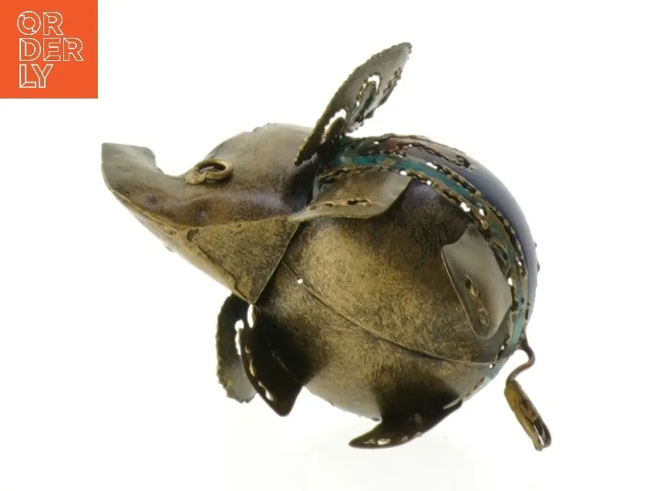 Billede 4 - Dekorativ elefantfigur (str. 9 cm)