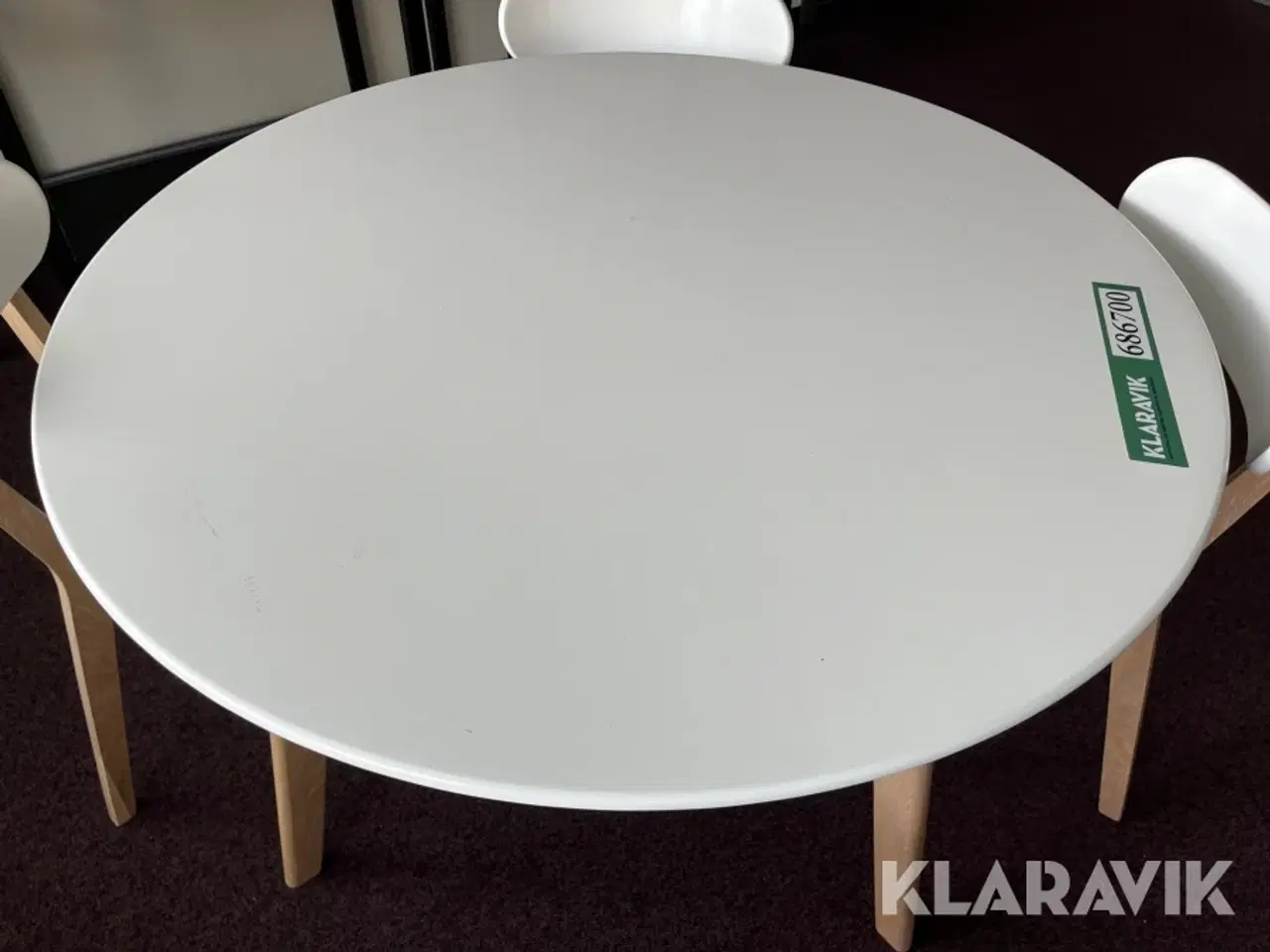 Billede 3 - Mødebord og 4 stole