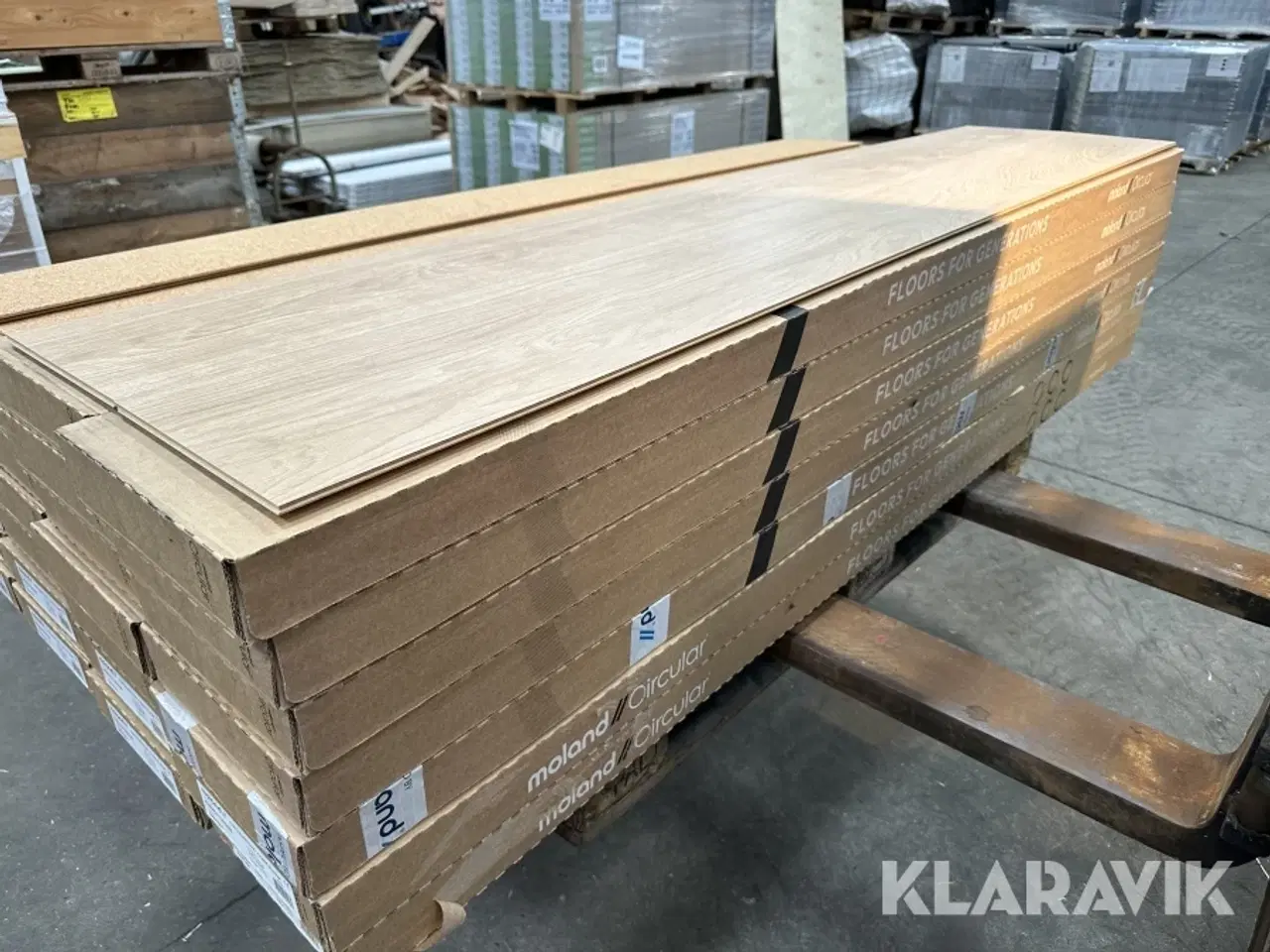 Billede 10 - Moland Oak Cork Plank French Cream 58,86m2