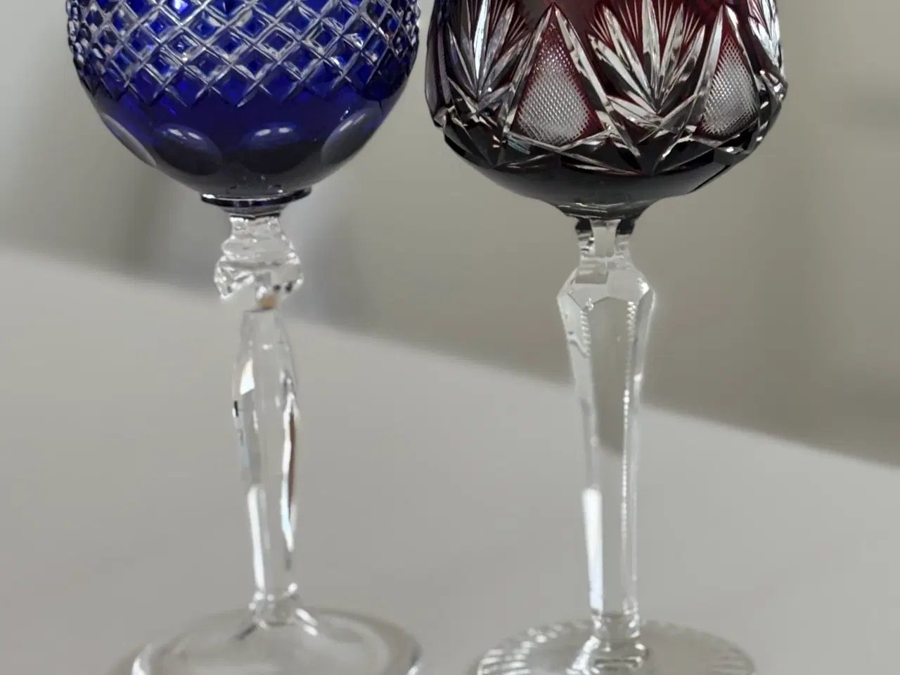 Billede 2 - Crystal Wine glass -Colored