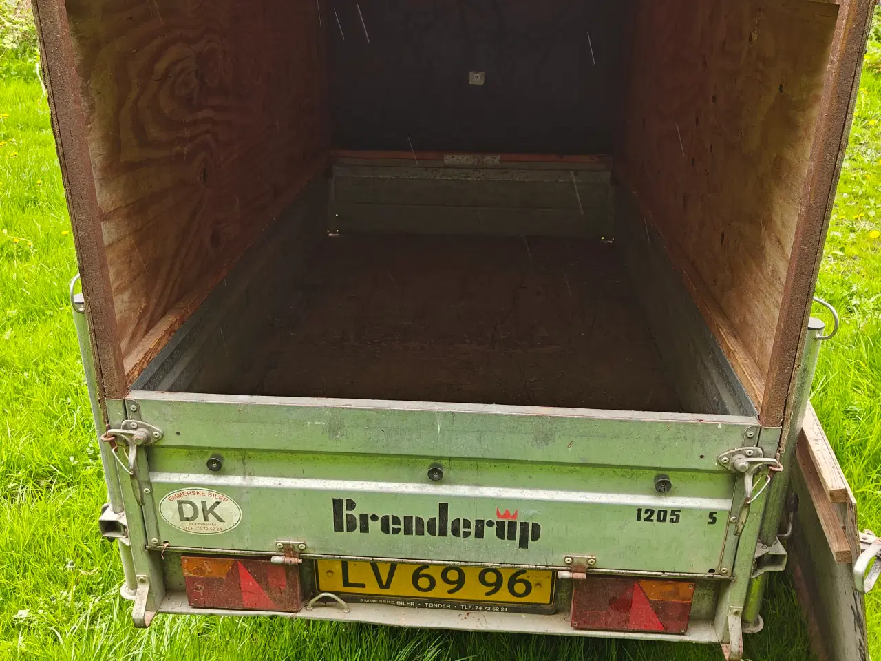 Billede 7 - 2005 Brenderup 1205S med høje sider og pressening