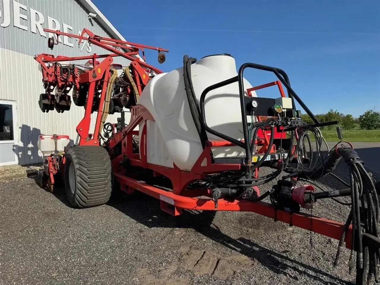 Billede 1 - Gaspardo Manta 12 rækker 75cm M/ Scatenata Liquid 3000 gødningsvogn