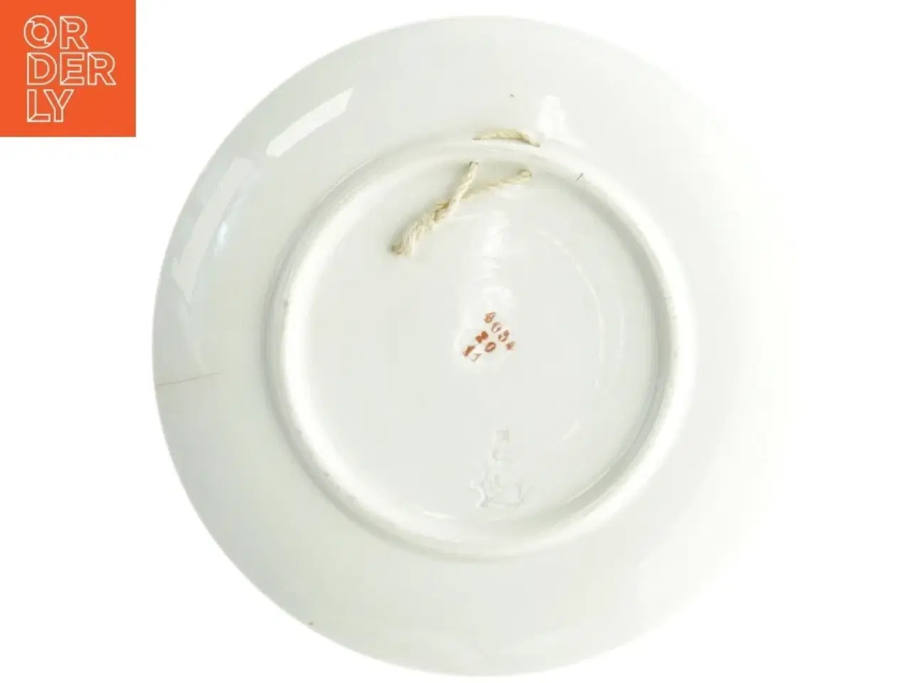 Billede 2 - Dekorativ samletallerken med strandmotiv (str. Ø. 22 cm)