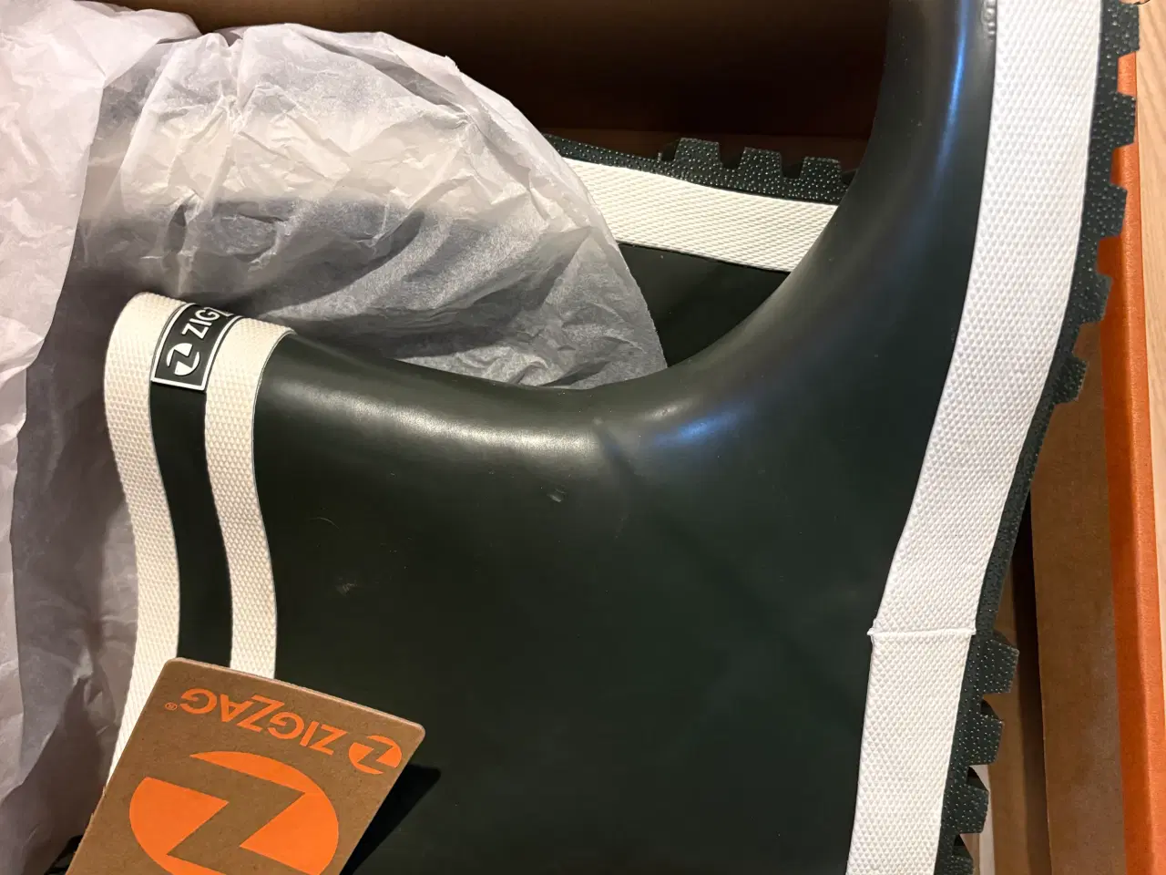 Billede 5 - Helt ny gummistøvler Zigzag