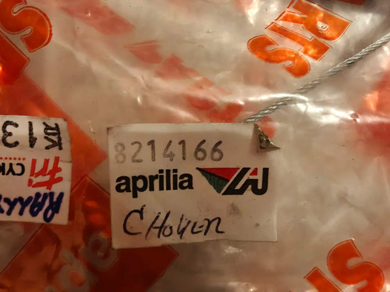 Billede 2 - Aprilia Rally LC. Nyt Originalt Chokerkabel
