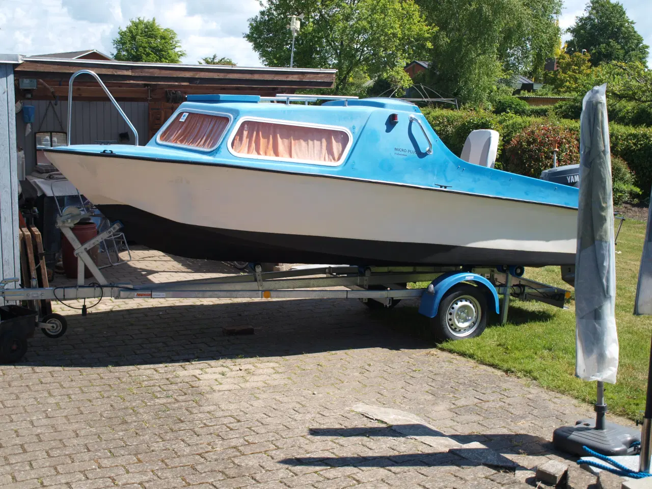 Billede 1 - 17 fods kabinebåd  Micro plus 501