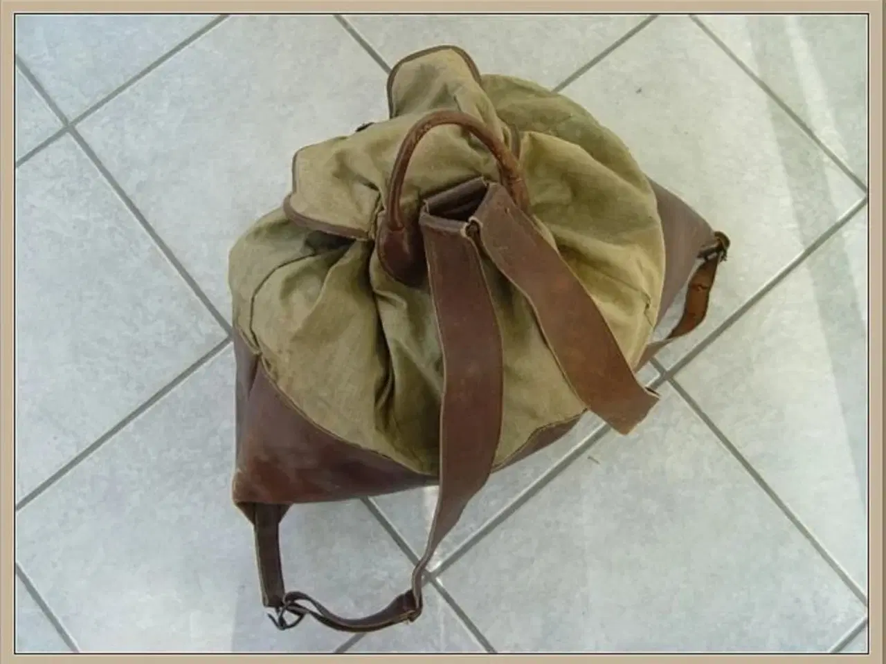 Billede 3 - * Wehrmacht Rucksack & Lederhandschuhe *