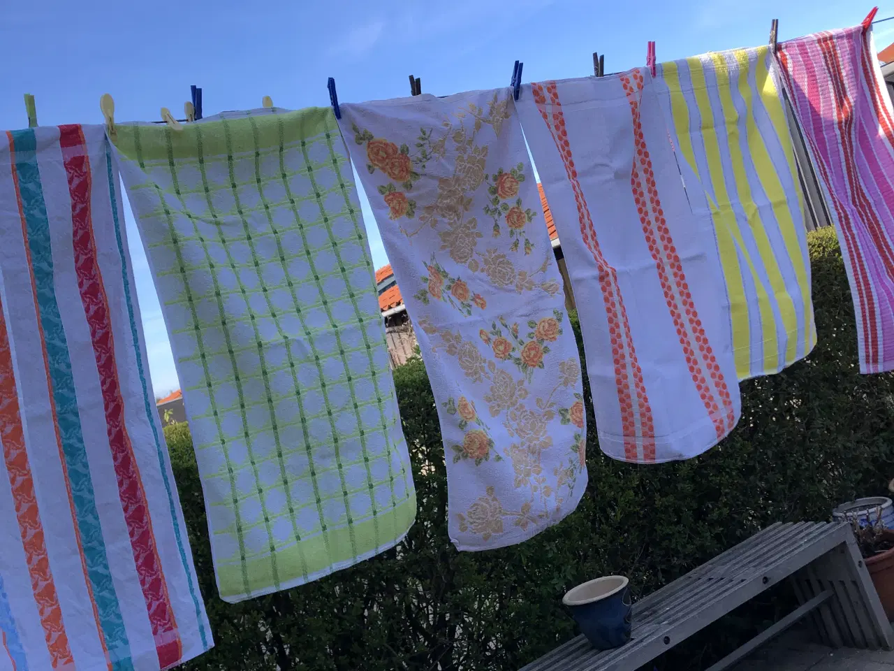 Billede 2 - Retro håndklæder