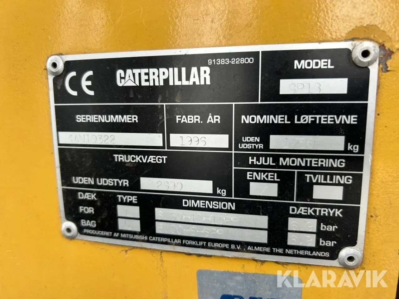 Billede 7 - Gas truck Caterpillar GP13