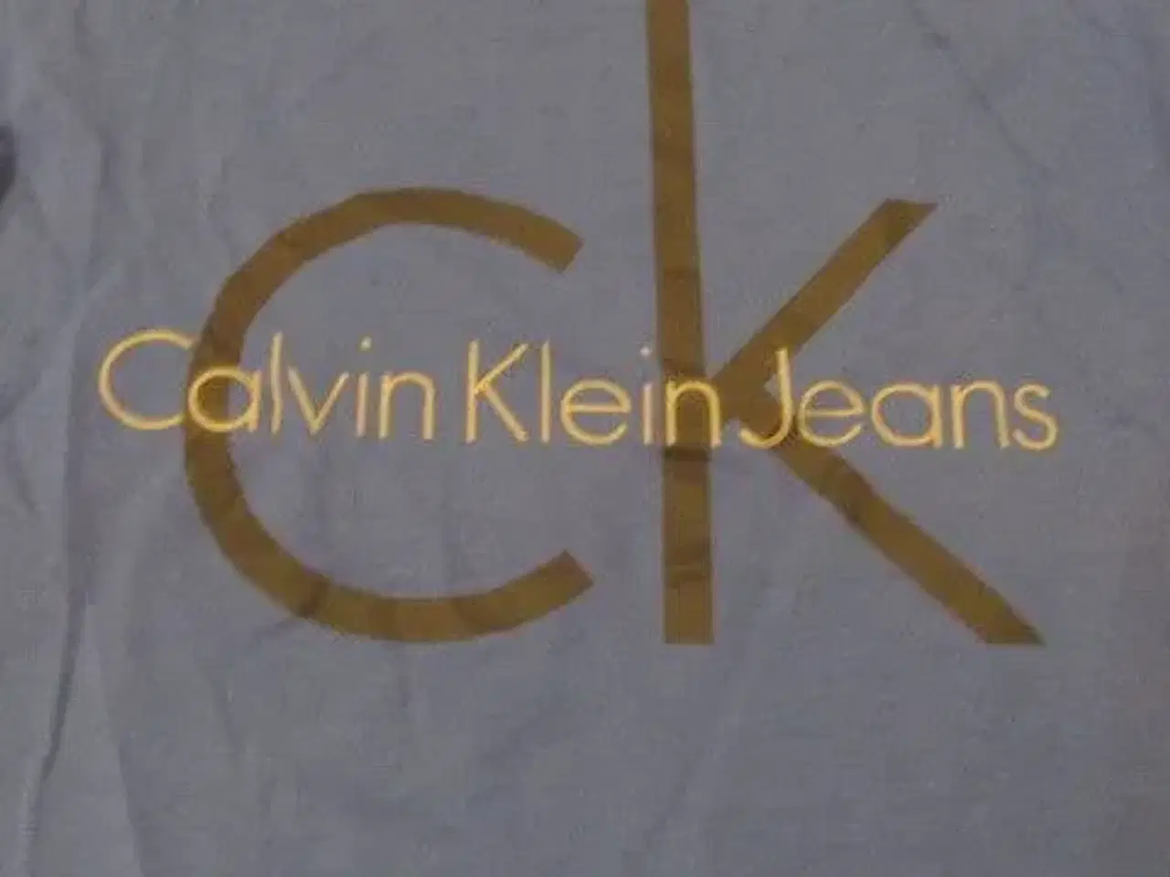 Billede 2 - Str. XS, mørkeblå CALVIN KLEIN t-shirt